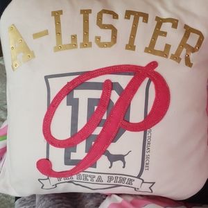 Vs pink pillow